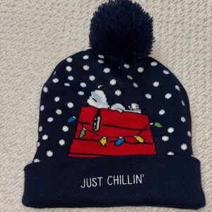 Snoopy Peanuts Winter Holiday Beanie